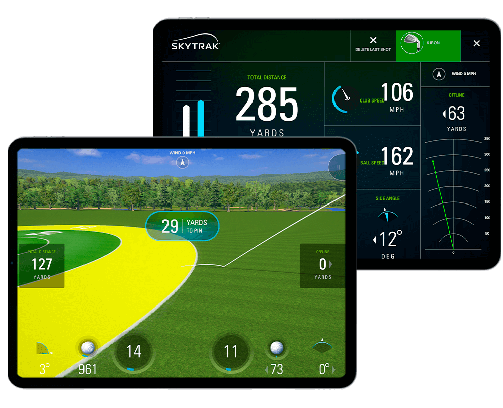 SkyTrak Golf Simulator - Visartech Portfolio